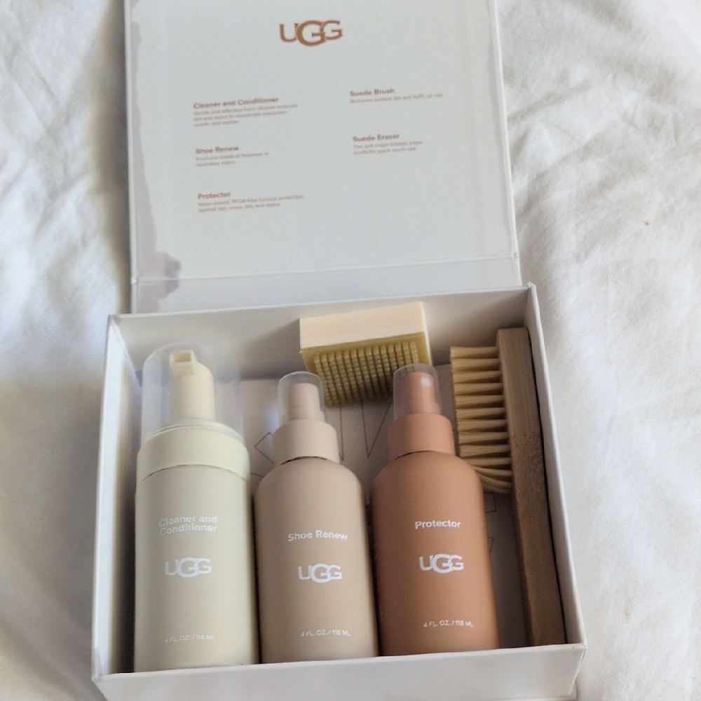 UGG Women’s Skincare Kit – Cream, Light Beige, Tan Set